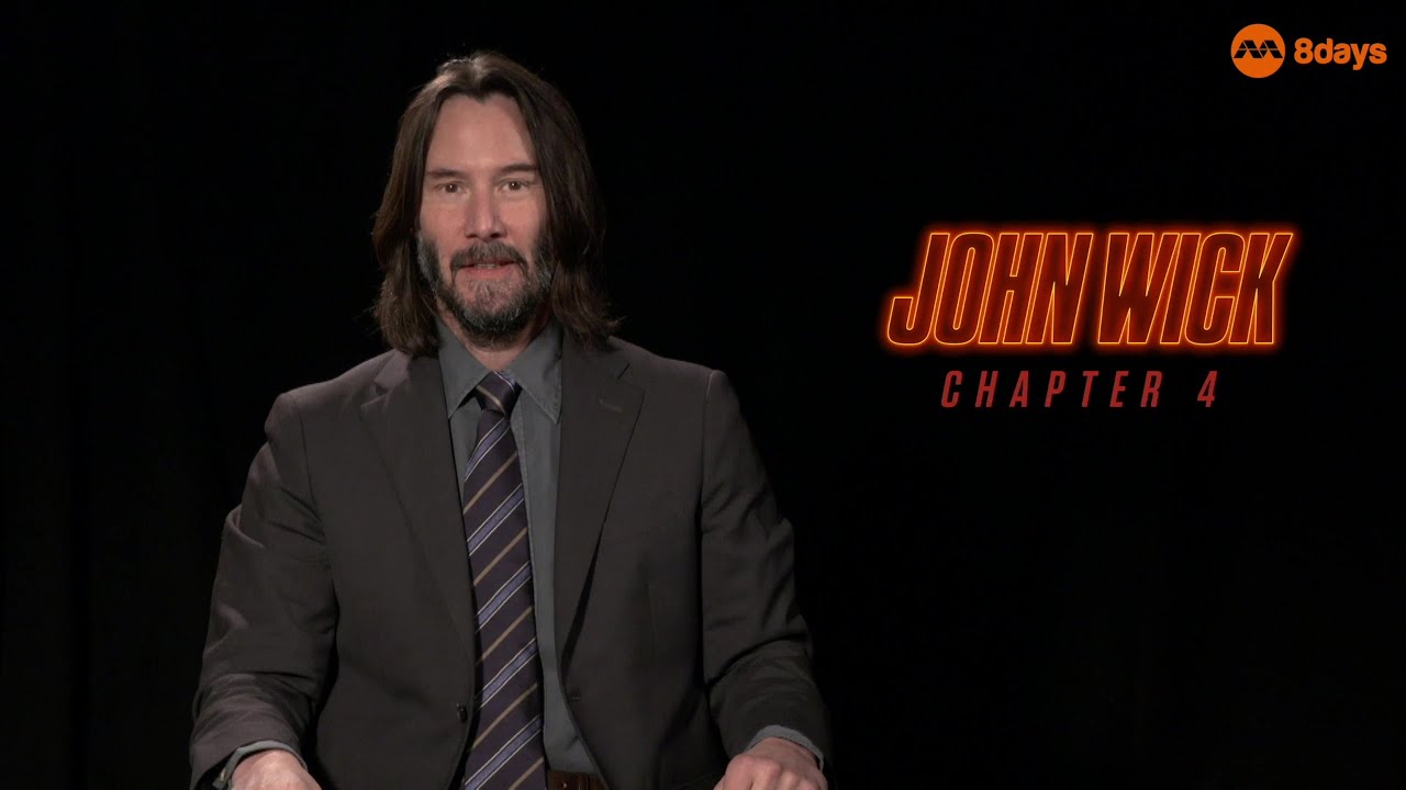 Keanu Reeves learns to cuss in Cantonese from Donnie Yen in John Wick: Chapter 4 | 8DAYS Interviews