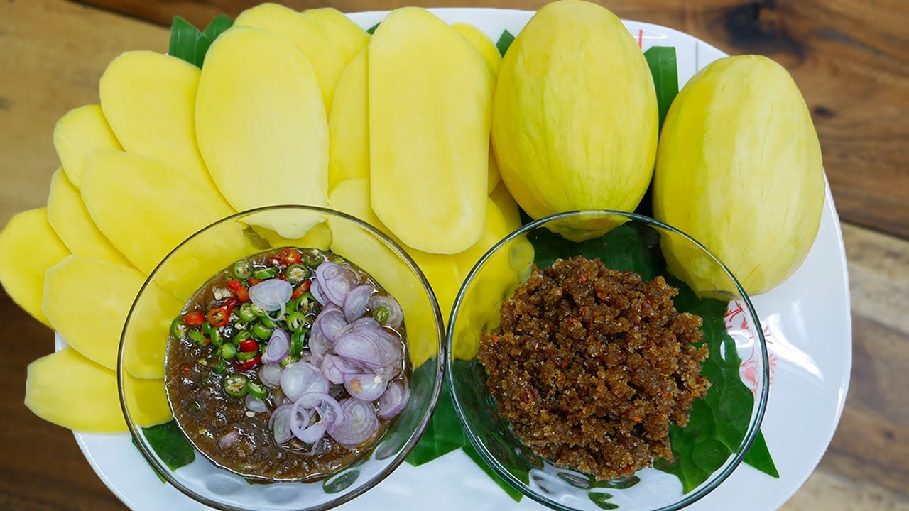 กะปิโหว่+กะปิแห้ง เครื่องจิ้มสไตล์บ้านๆ พร้อมวิธีเพิ่มความกรอบอร่อยให้กับมะม่วง บอกเลยแซ่บลืมโลก