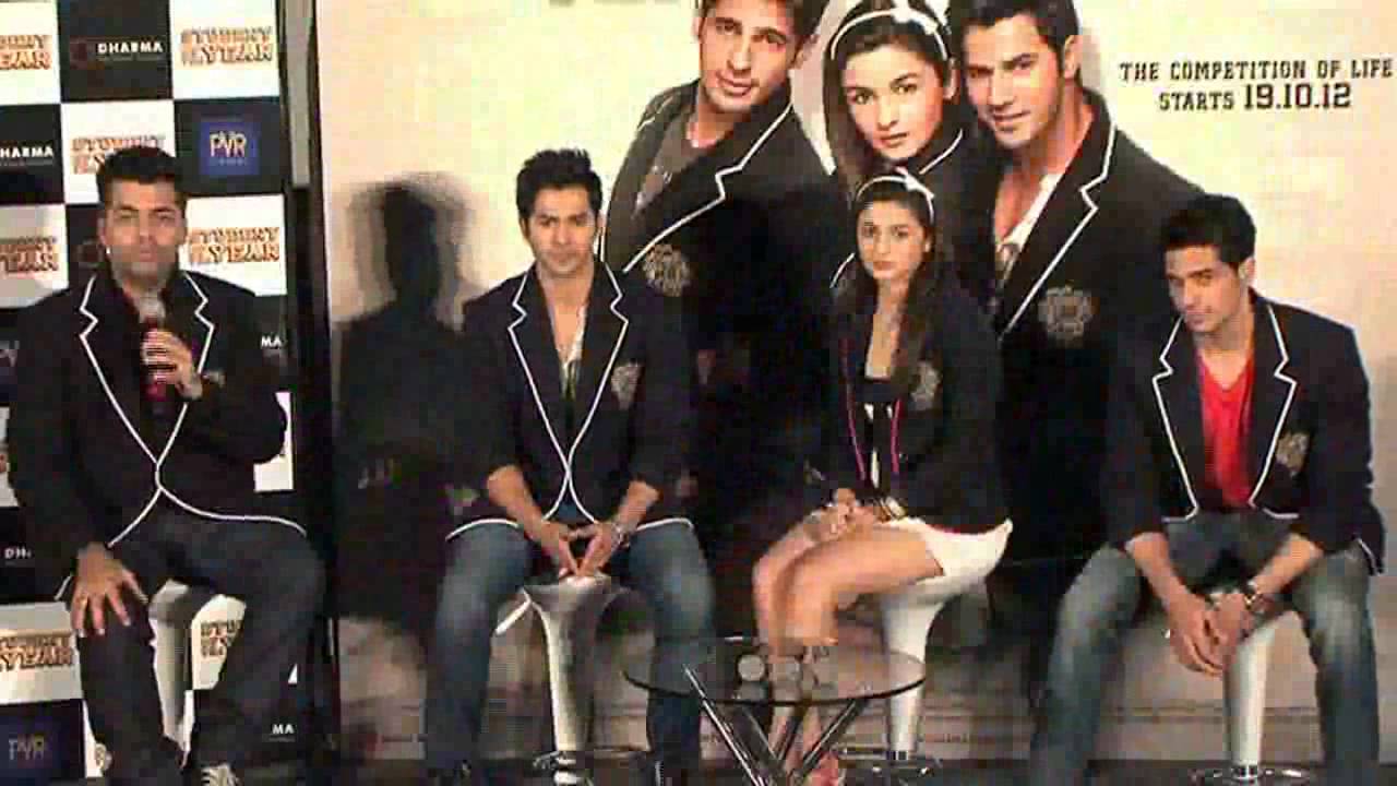 Promo launch of 'Student Of The Year'