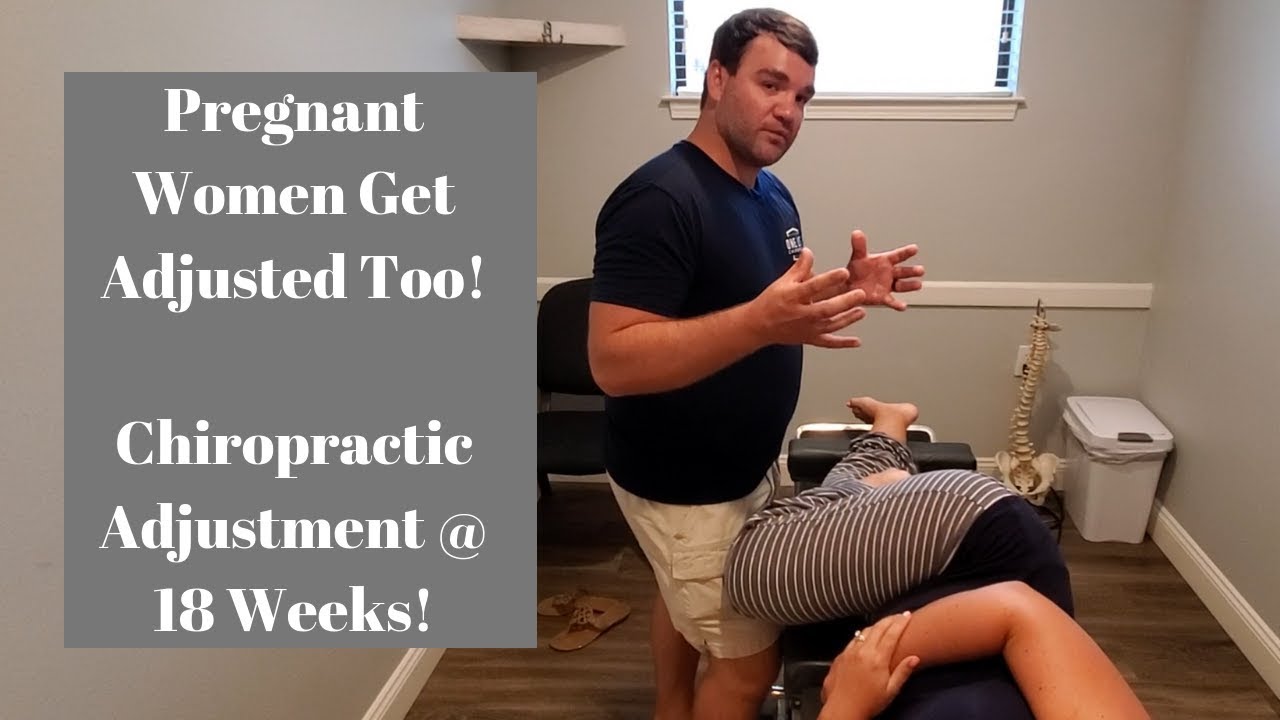 Pregnant Women Get Adjusted Too! | Chiropractic Adjustment at 18 Weeks of Pregnancy