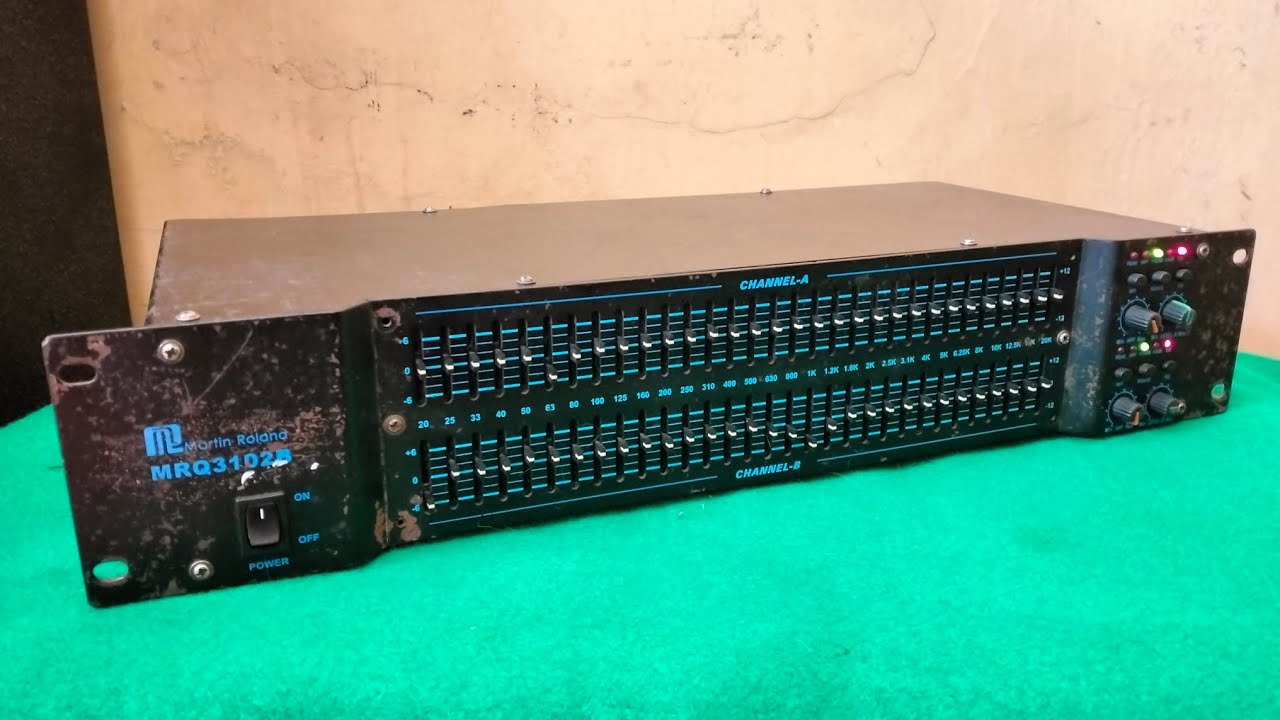 tes Equalizer Roland martin MRQ 3102 japan