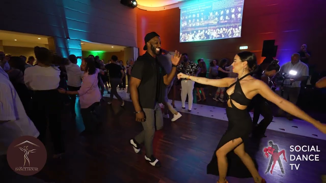 Mambo Social Dancing Live 2 Mambo Budapest - Alex and J JAvant