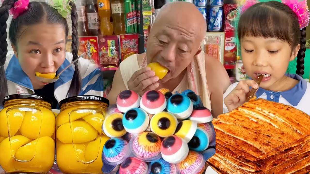 Kumpulan video TikTok camilan Tiongkok jaman dulu, kompilasi camilan Tiongkok masa kecilEP665