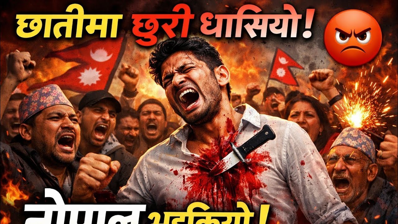 Chhatima Chhuri Dhasiyo | छातिमा छुरी धसियो | Nepal Angry 😡 | Shocking Incident