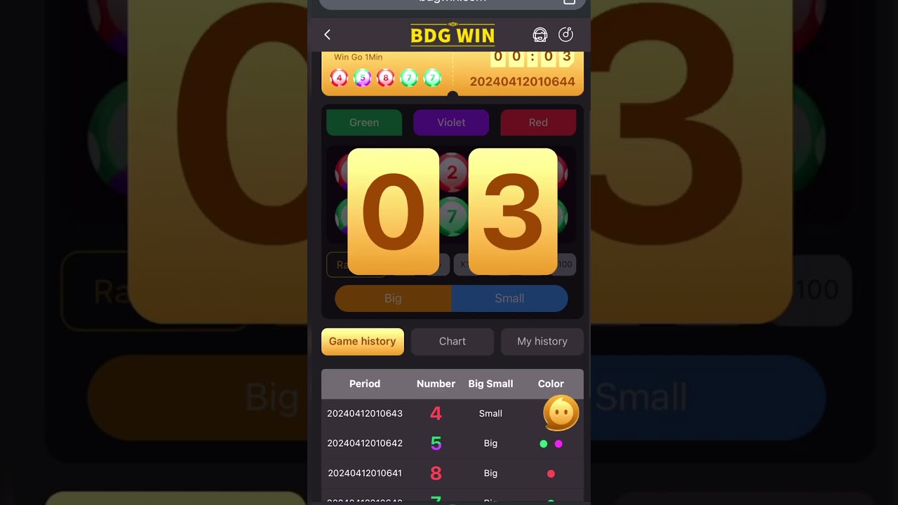 Bdg #Win  Colour $Predictions Trick Bdg #Aviator  Game Tricks# Big Daddy #Game Tricks# 98000#status