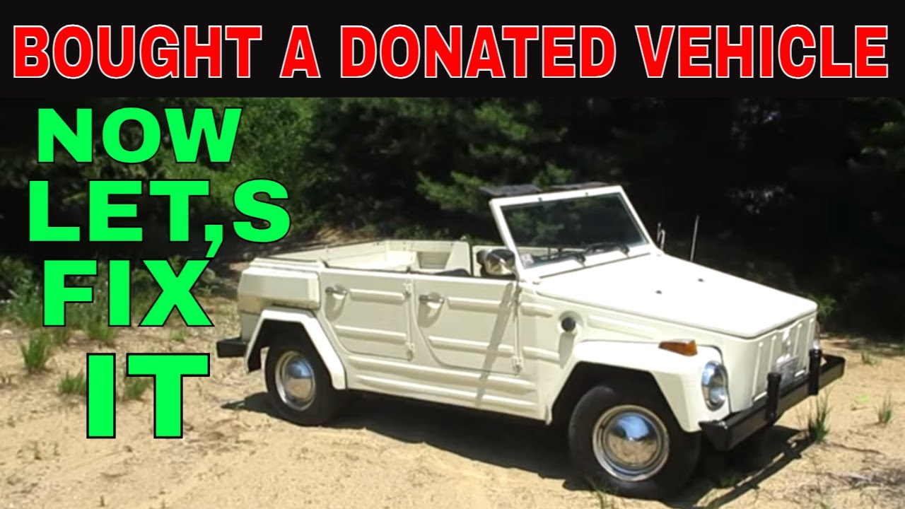Junk or Jewel? The 1974 VW Thing Charity Car Purchase.