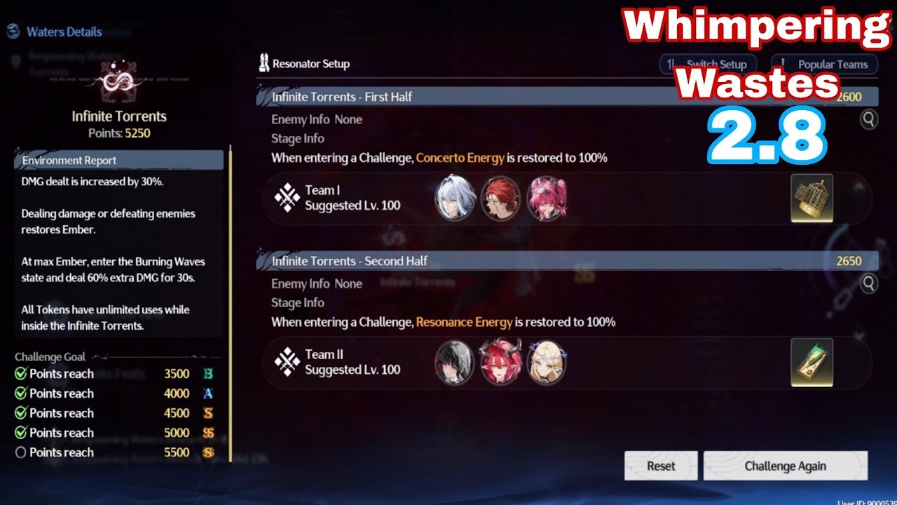 Whispering Wastes Reset Before 3.0 Arrives! | Whimpering Wastes | Mobile | Wuthering Wave 2.8
