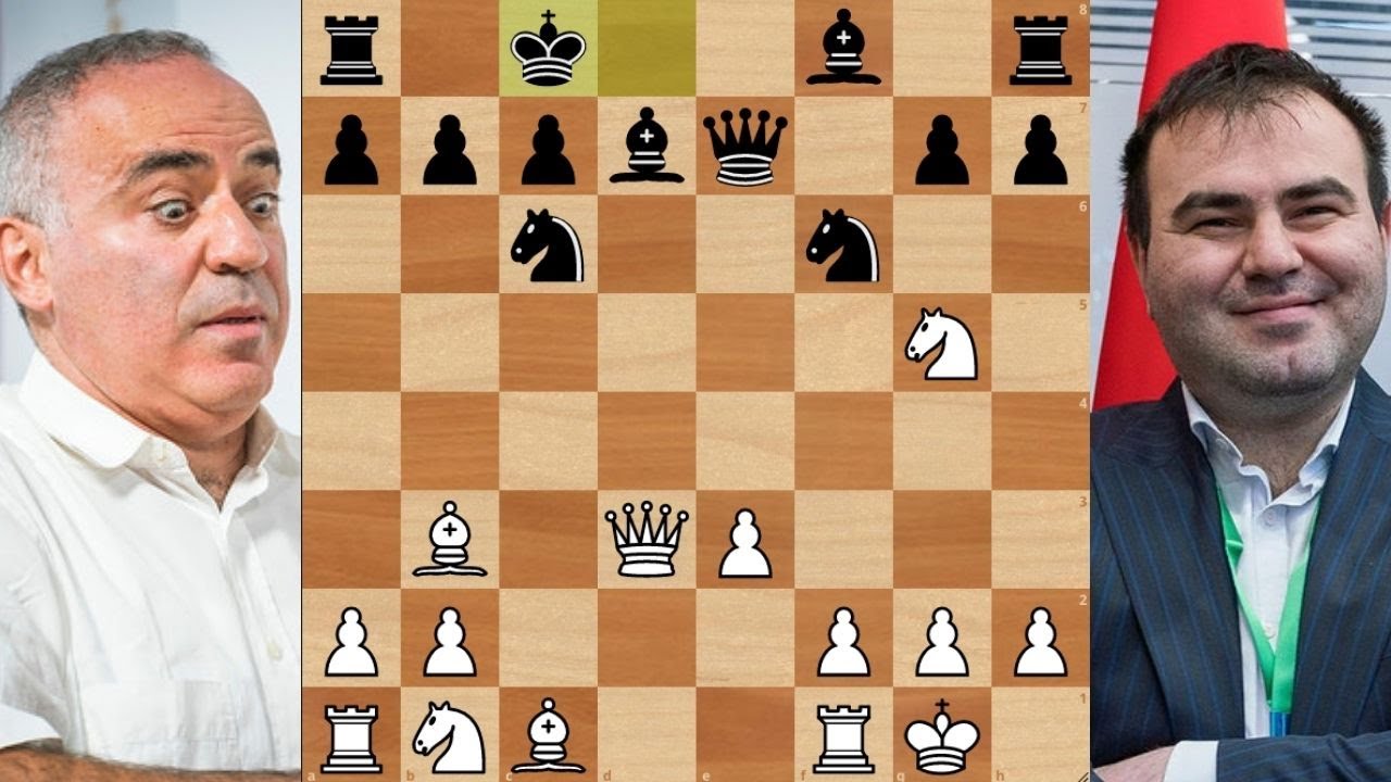 MAMEDYAROV'UN HAMLESİNİ GÖRÜNCE KASPAROV ŞAŞKINA DÖNÜYOR! (İNANILMAZ HATA)