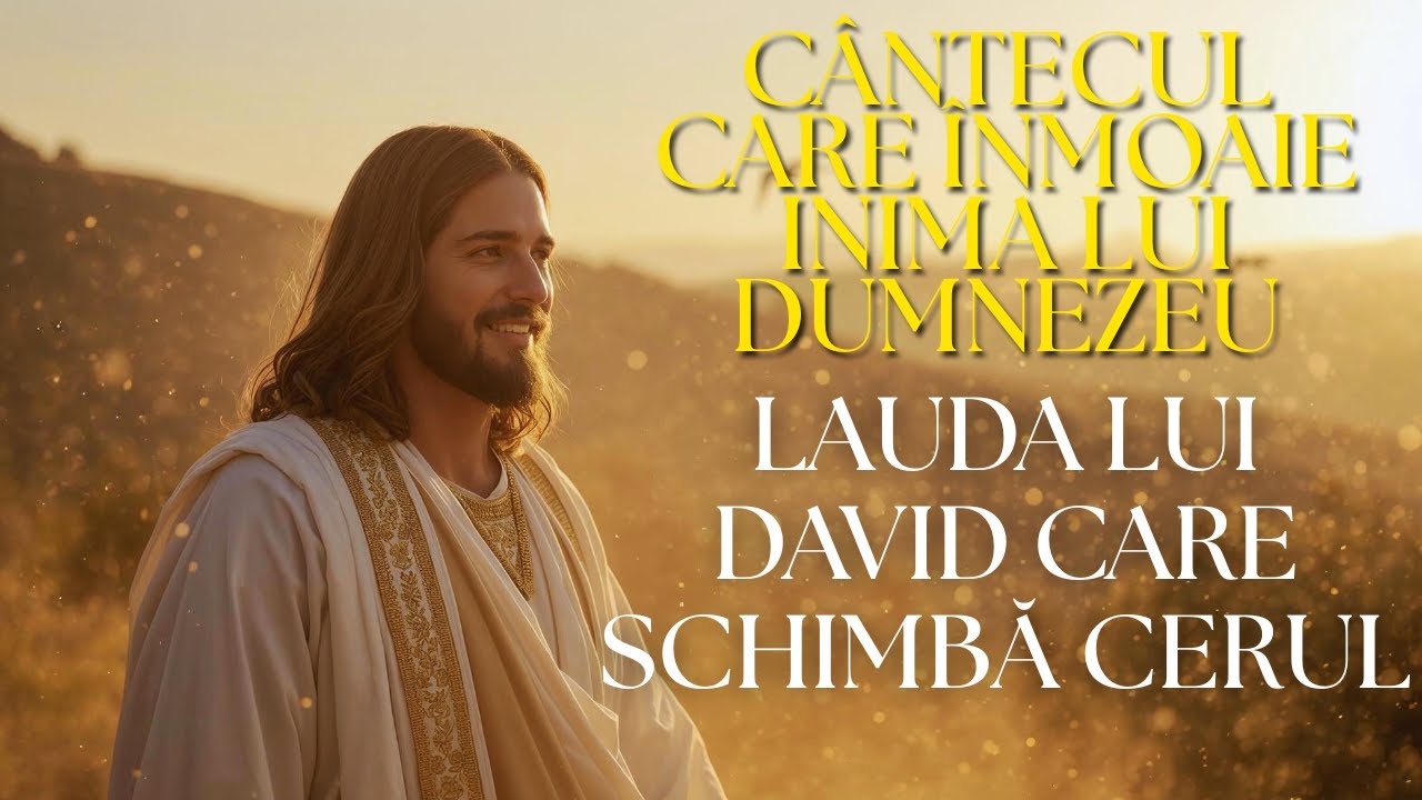 CÂNTECUL CARE ÎNMOAIE INIMA LUI DUMNEZEU: LAUDA LUI DAVID CARE SCHIMBĂ CERUL