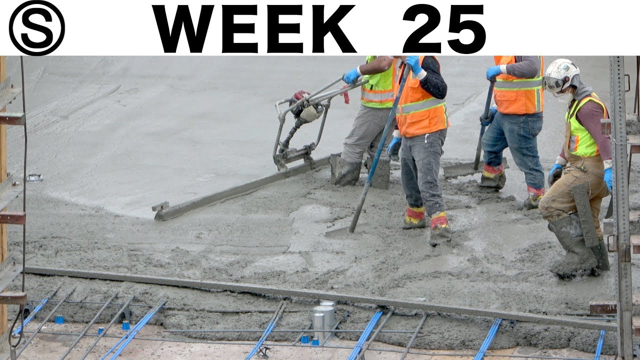 One-week construction time-lapse with closeups: Week 25 of the Ⓢ-series