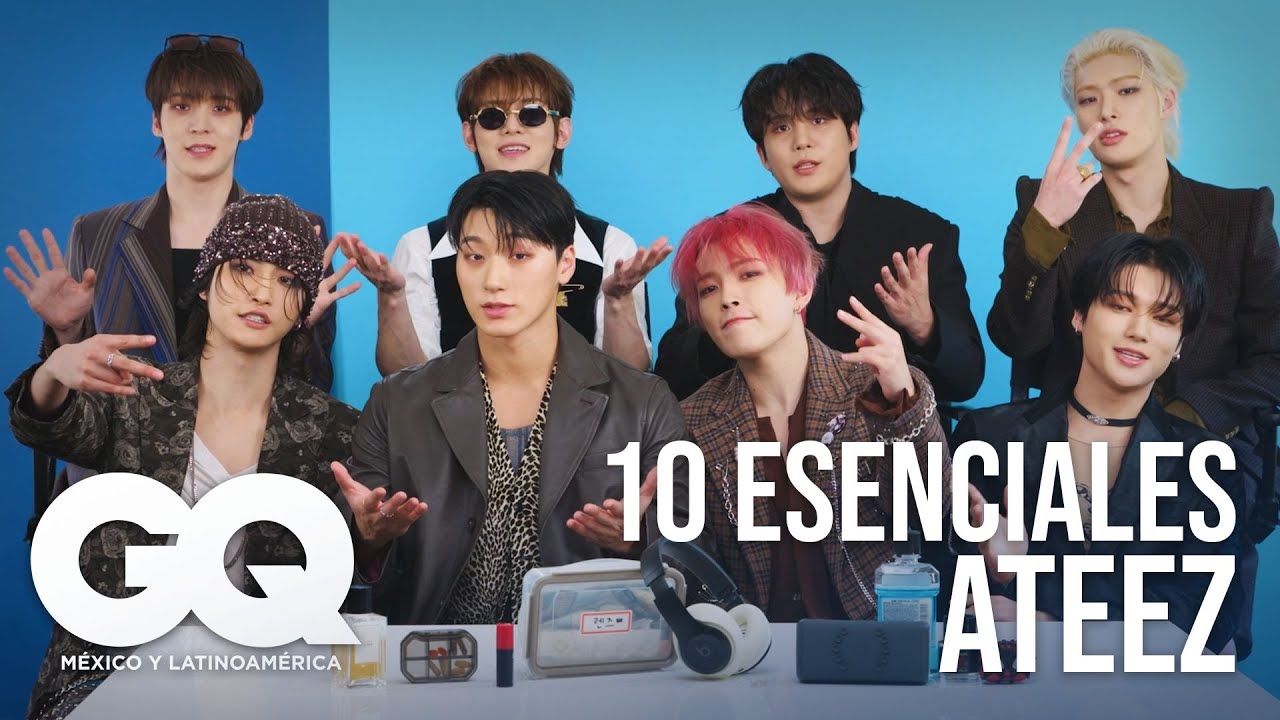 ATEEZ: cuáles son los objetos que llevan siempre con ellos |10 Esenciales| GQ México y Latinoamérica