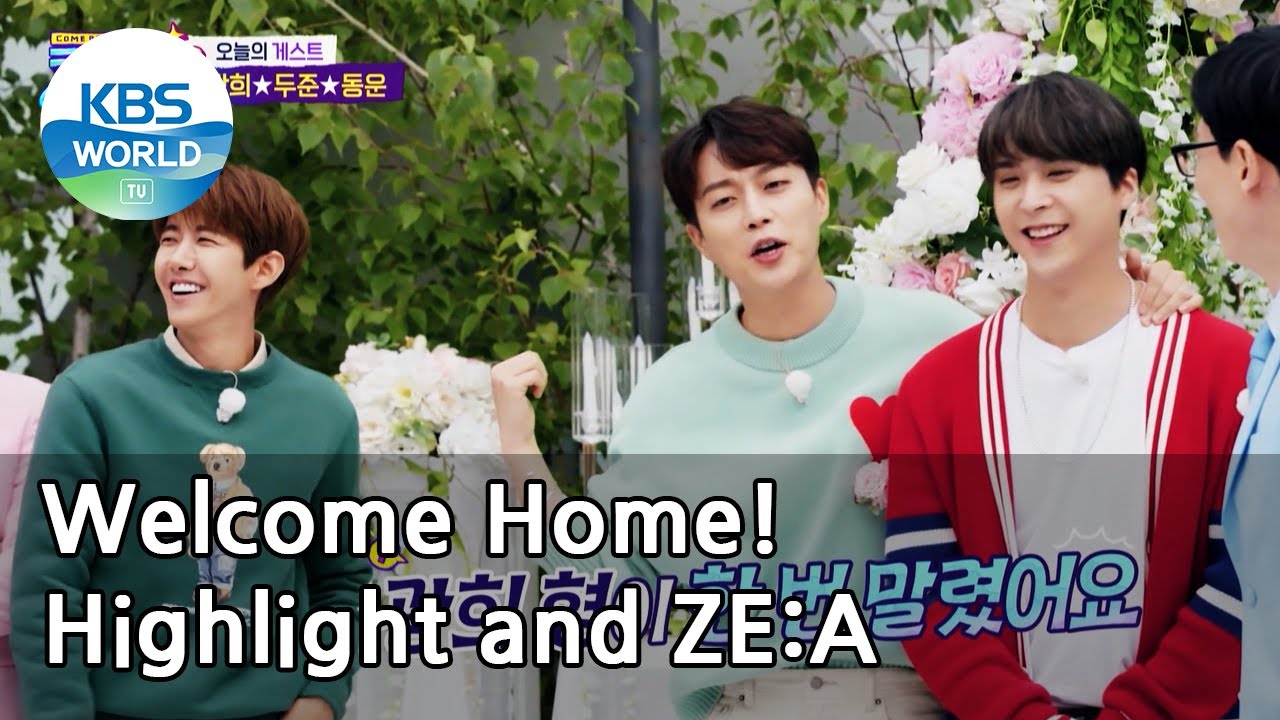 Welcome home! Highlight and ZE:A (Come Back Home) | KBS WORLD TV 210522
