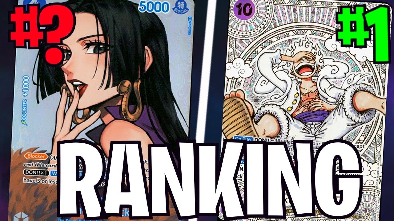 Ranking Every One Piece SP Card by Investability