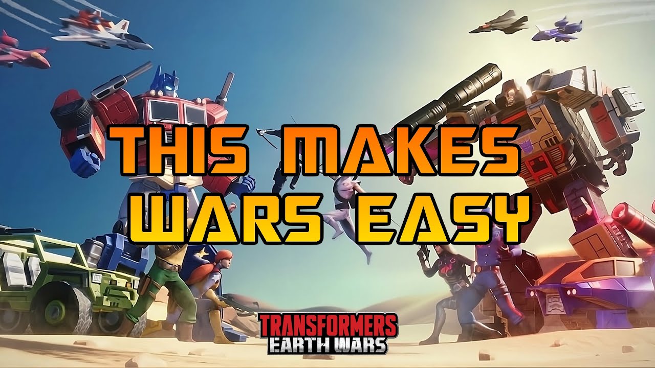Strategy makes Transformers Earth Wars so much easier!