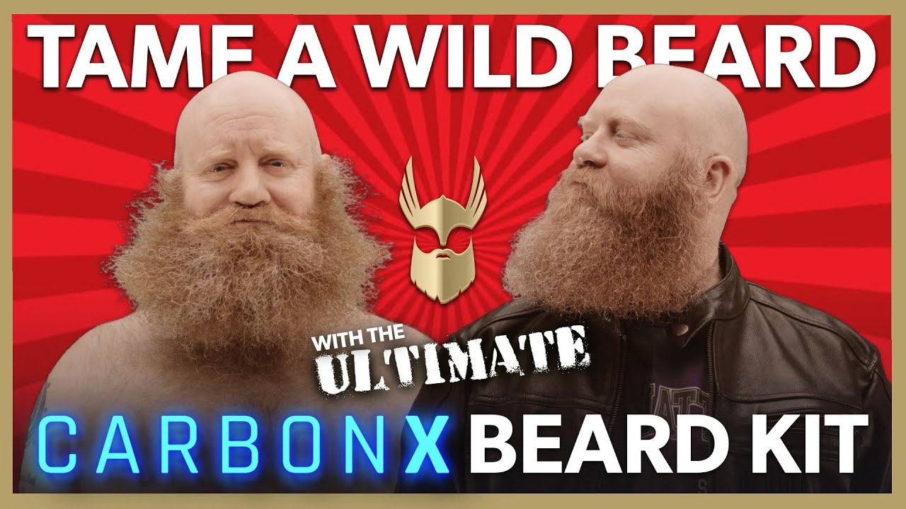 How to Tame a Wild Beard in the Morning ⏰ using The Ultimate Carbon X Beard Kit  ☀️