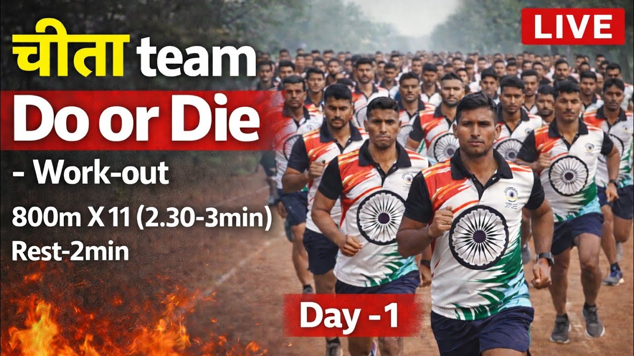 Do ot Die Speed Running work-out plan // COACH -Amarjit Athlete National Player Patna