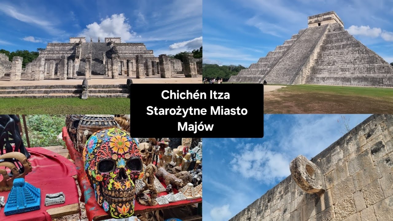 Chich&eacute;n Itza i Jeden z cud&oacute;w świata.