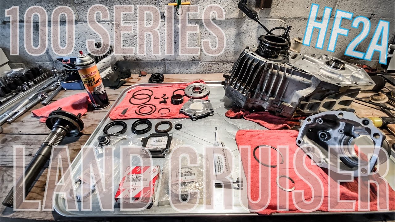 TOYOTA LAND CRUISER HF2A TRANSFER CASE SEALS & BEARINGS | Pt. 4 Full Reassembly