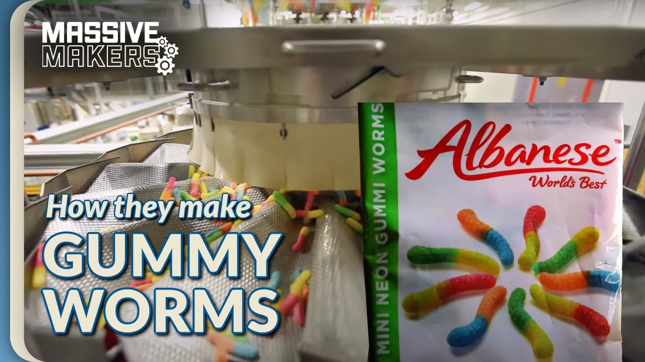 Top Moments in the Journey of Gummy Worms | Food Factory