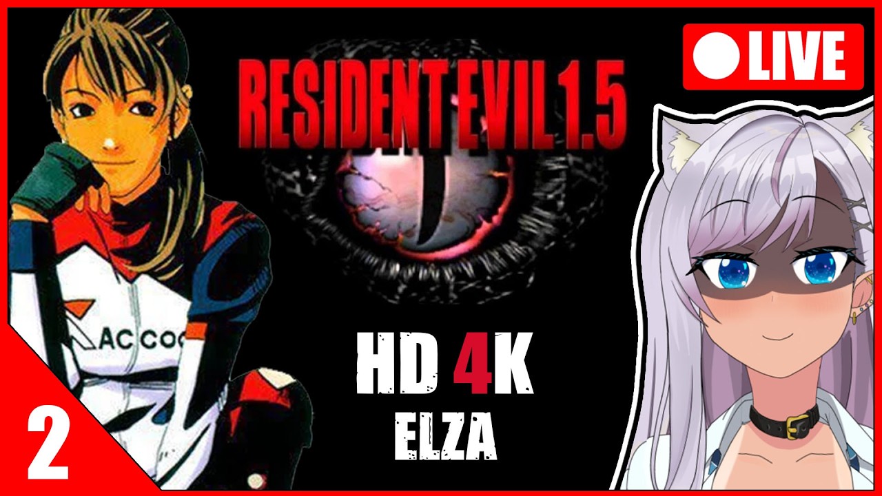 Resident Evil 1.5 HD - Elza Scenario - Racoon City Police Department ELZA/LEON [PS1 1080p/60FPS]