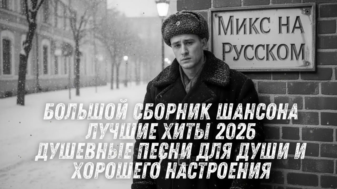 ❄️ Душевный шансон зимой – лучшие песни для грустного настроения и одиночества
