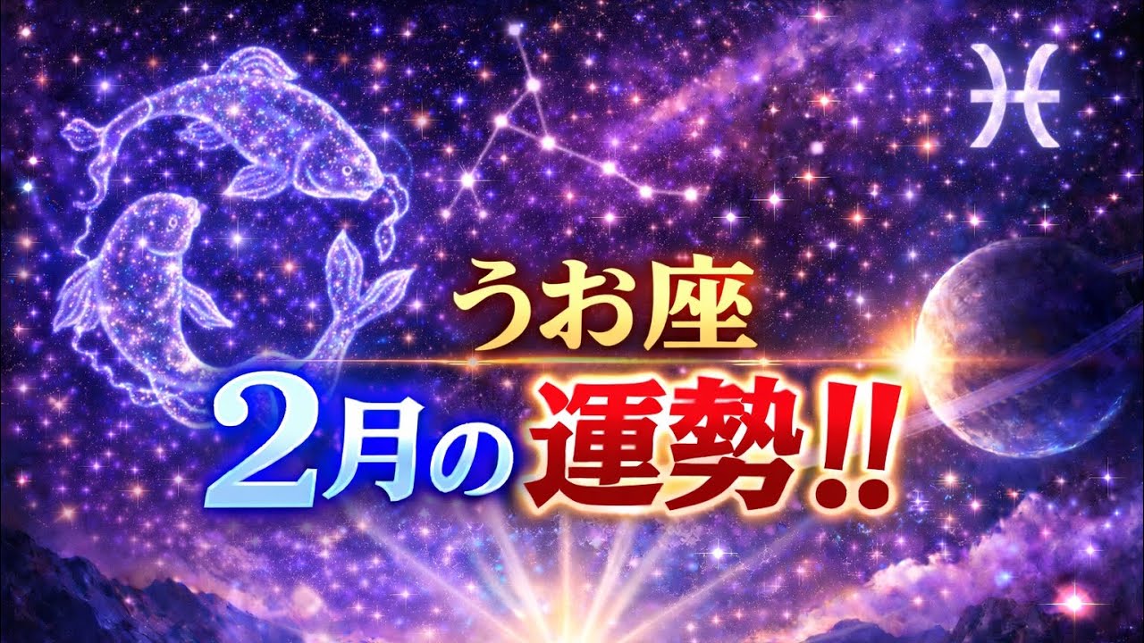 うお座 2月の運勢完全ガイド