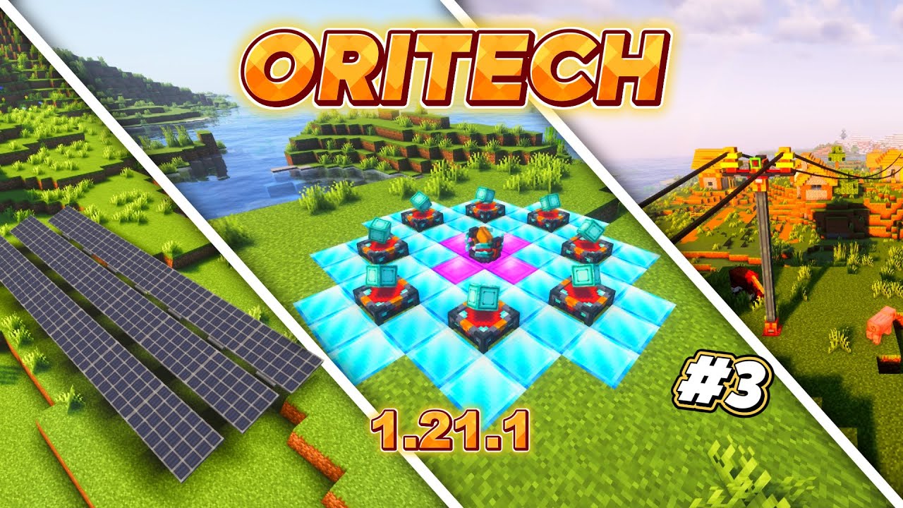 Oritech 1.21.1 (Neoforge, Fabric) #3 | Обзор Мода | Нужно Больше Энергии!!!