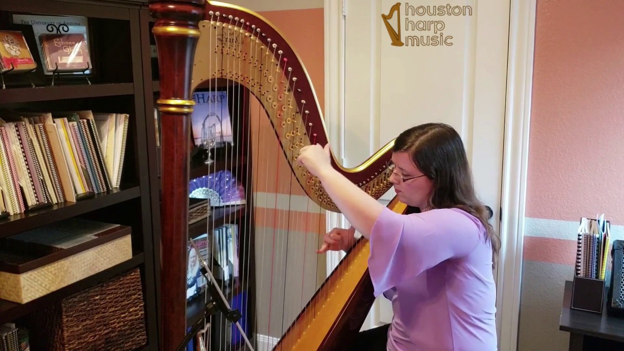 Ode to Joy, with lots of glissandos and arpeggios!