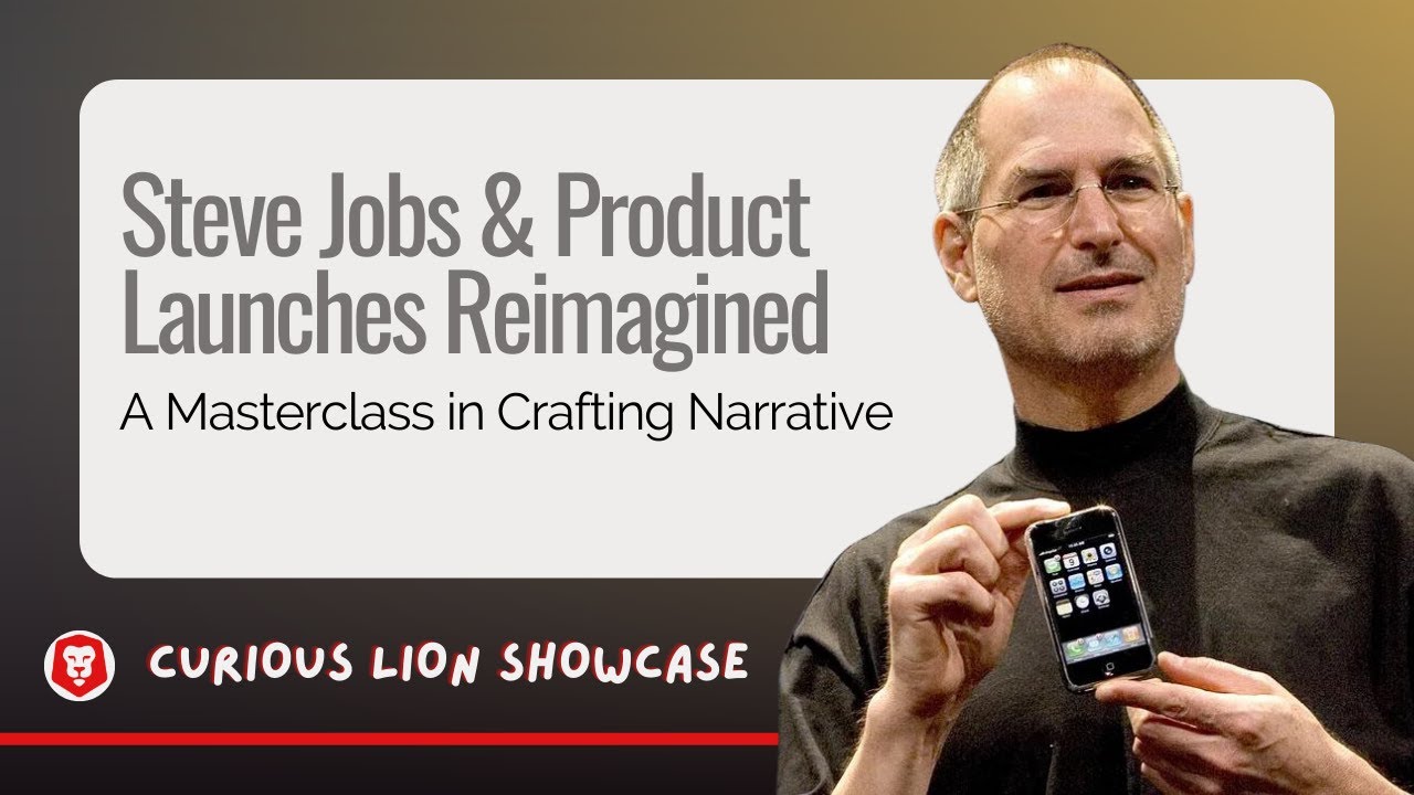 Steve Jobs & Product Launches Reimagined: A Masterclass in Crafting Narrative