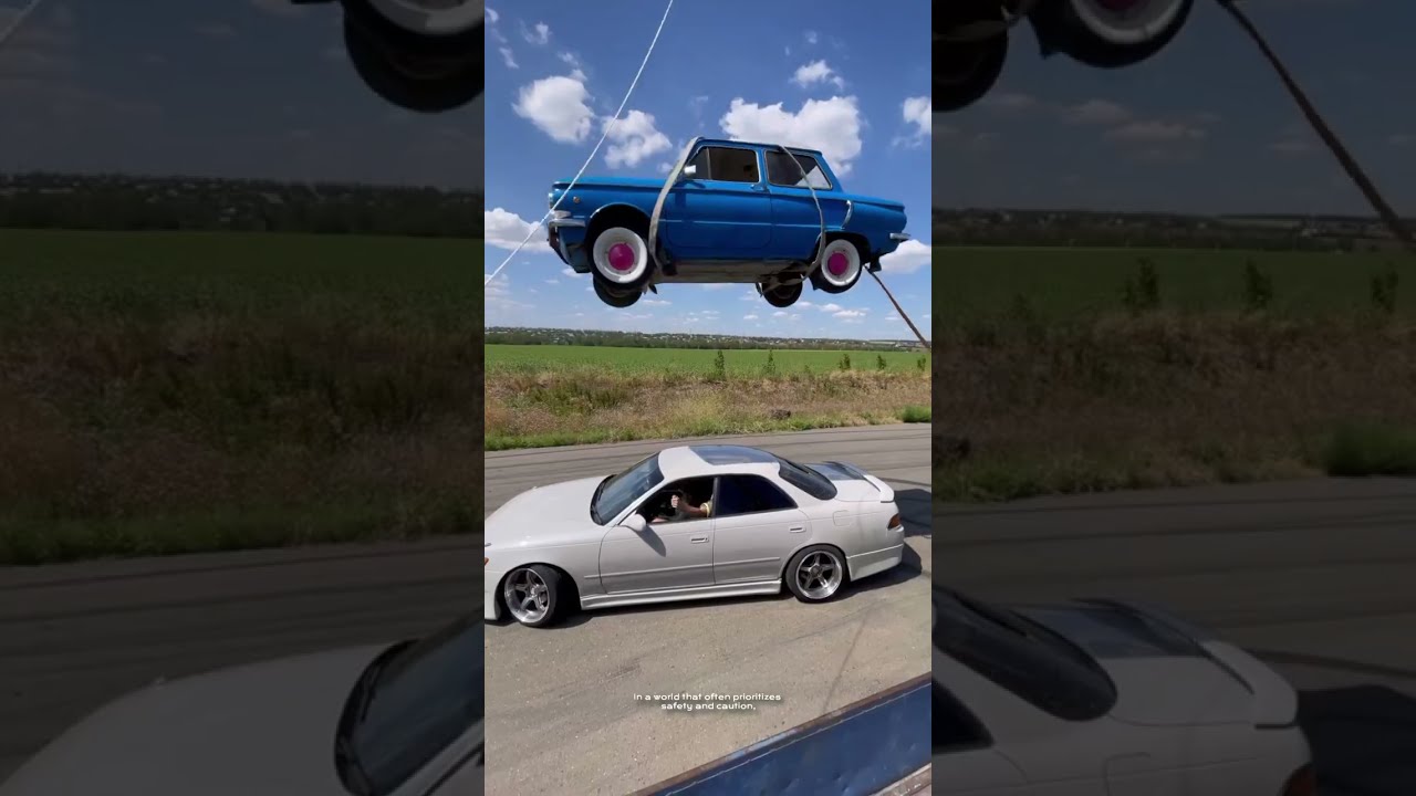 Insane RUSSIAN Stuntman CHEBOTAREV: Flies Through A Van AT 50 MPH &ndash; Must See DAREDEVIL ACTION!