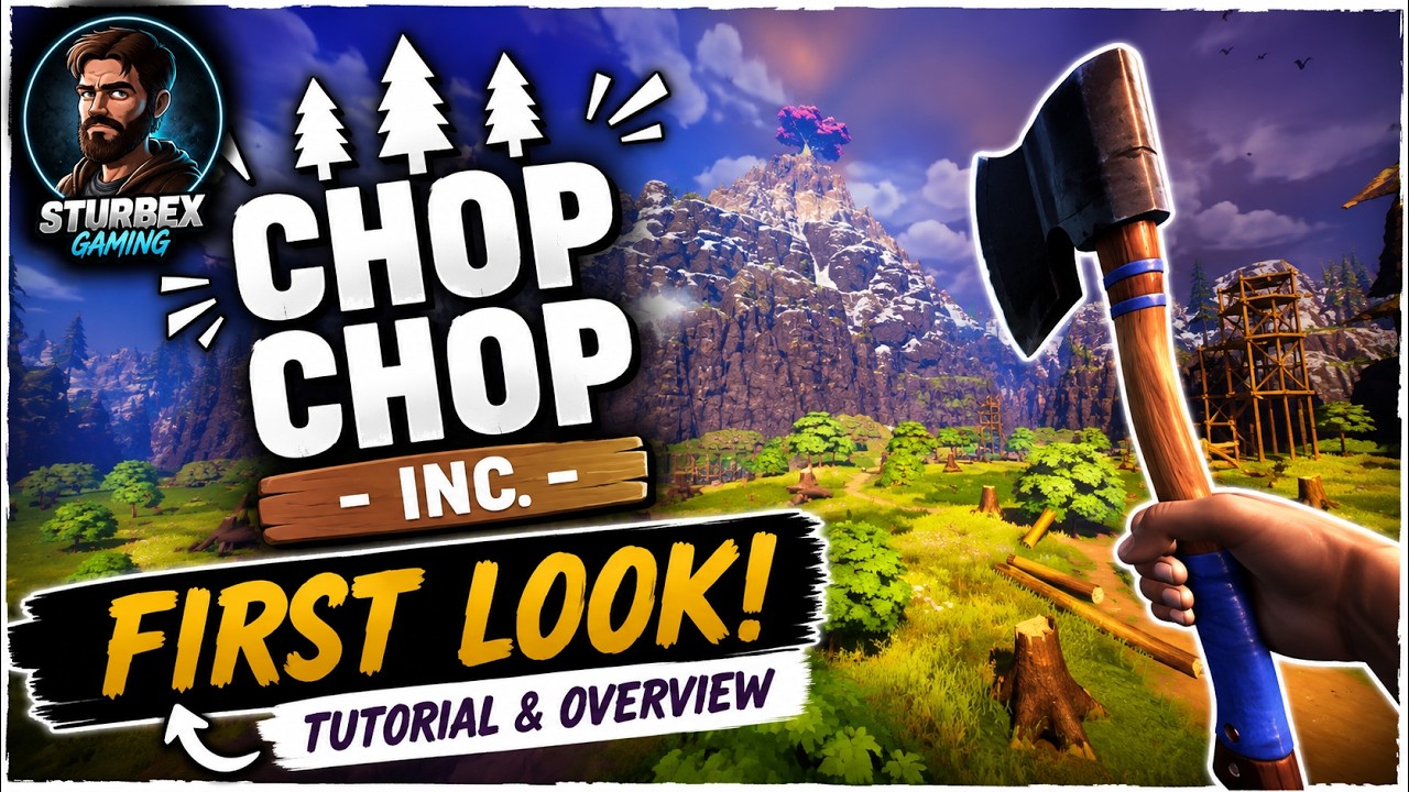 Chop Chop Inc. FIRST LOOK! Is This the Next Cozy Survival Hit?