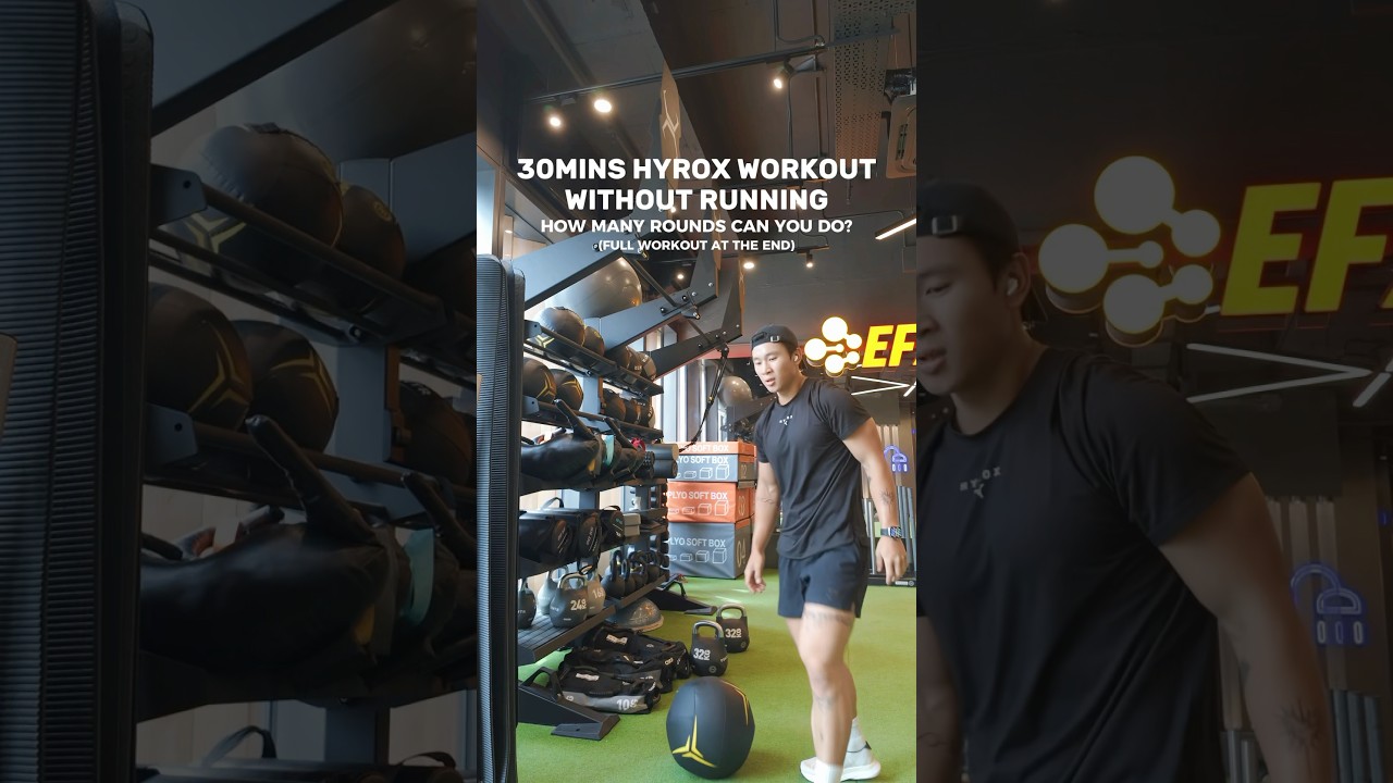 Looking for a 30min workout? WATCH TILL THE END #shorts #fitness #hyrox #gym #workout #workouttips