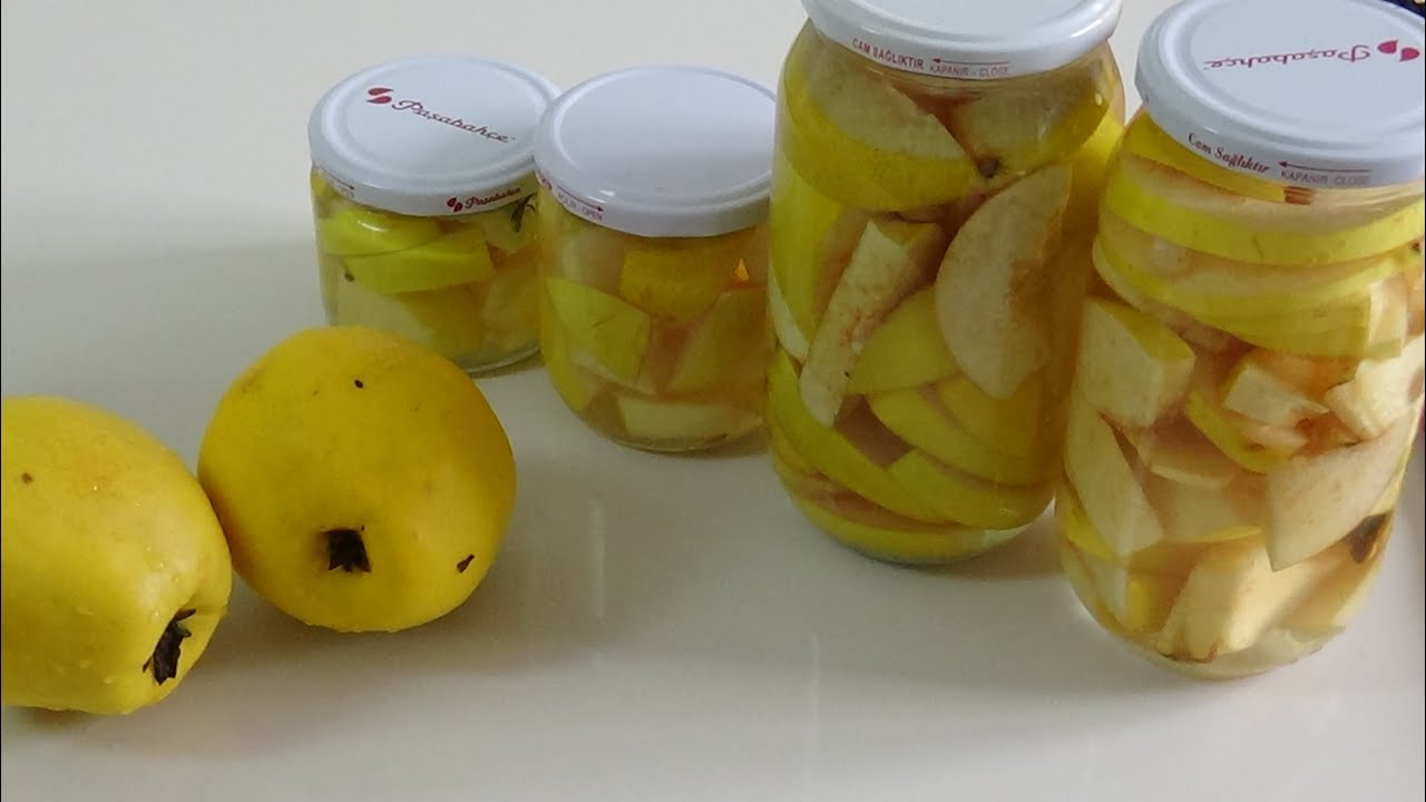 Bu Ayva Turşusu Öyle NEFİS Kİ , Yemelere doyulmaz🤤🤤