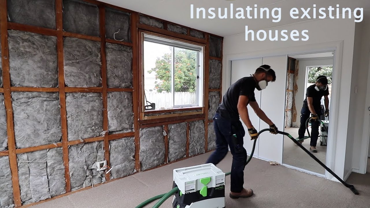 Wall Insulation in old NZ houses