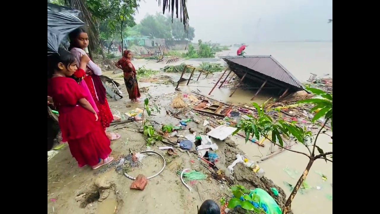  পদ্মা নদী ভাঙ্গন বতমান। সমপুর নো ভিডিও । #রাকিবভাইবিনেদন 