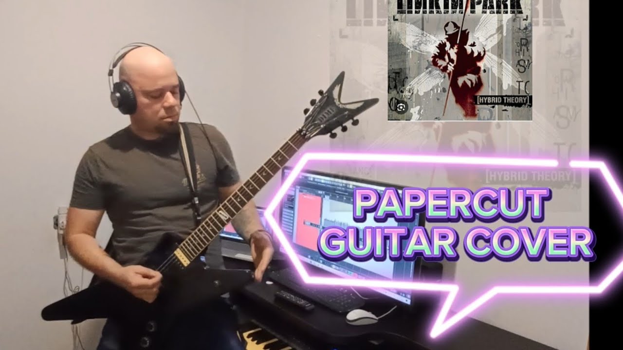 Linkin Park Papercut Guitar Cover