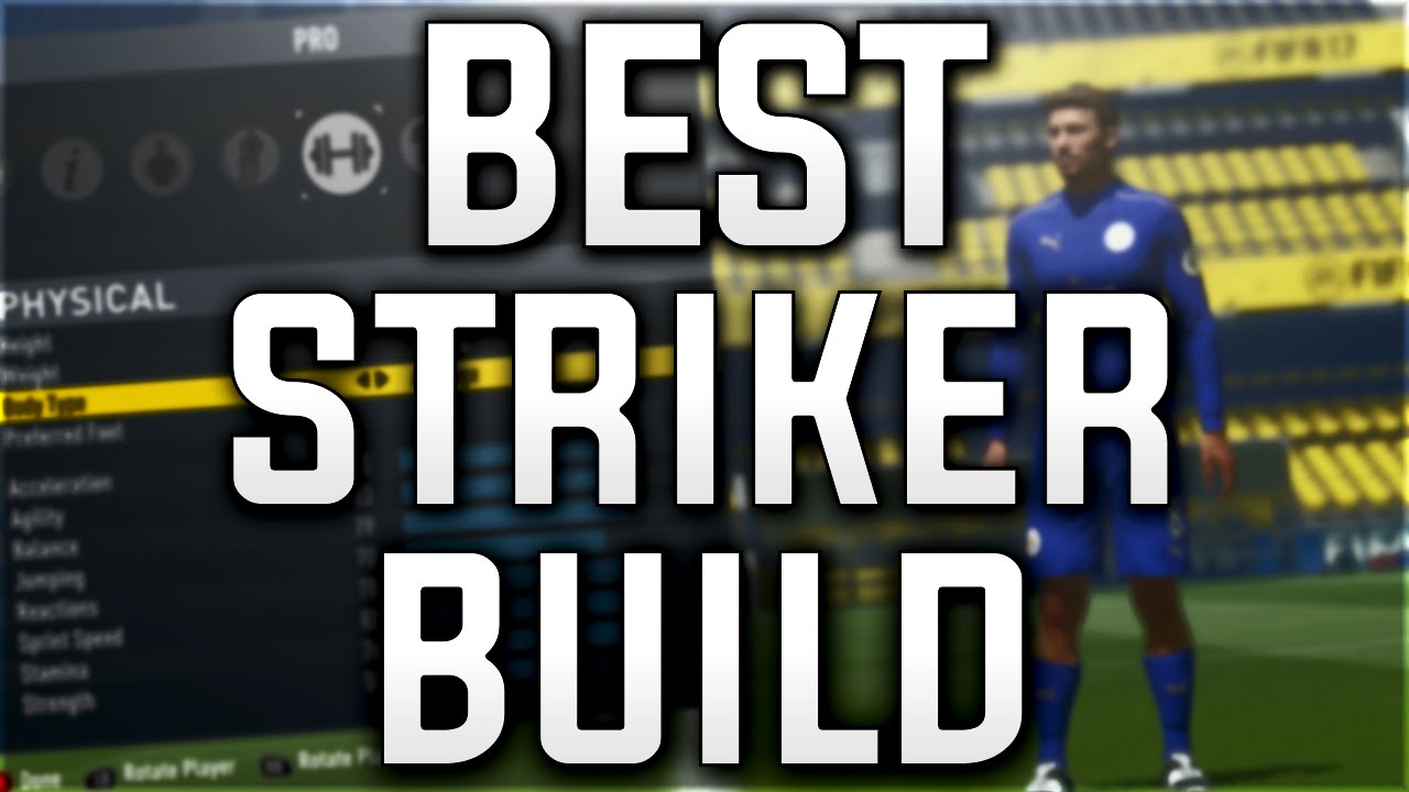 THE BEST STRIKER BUILD FOR PRO CLUBS IN FIFA 17!!!