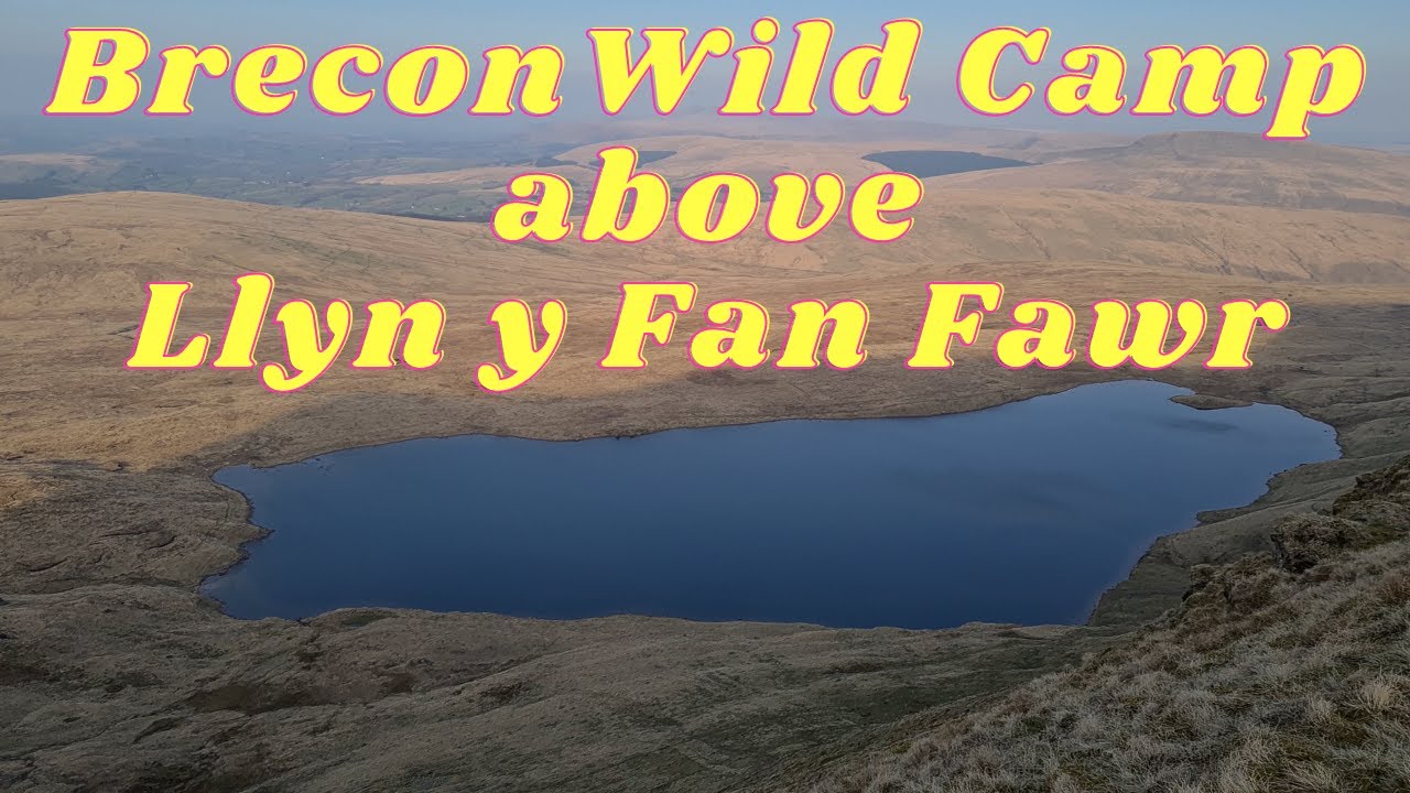 BRECON BEACONS Wildcamping above LLYN Y FAN FAWR / Lanshan 2 / Jetboil