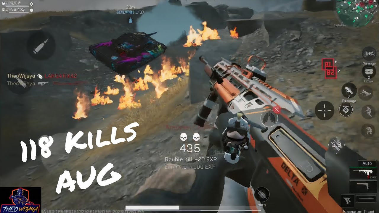 118 kills tapi Nyesek amat maen nya ,ga bisa rebut SEKTOR nya 🥴😂 Garena Delta Force 