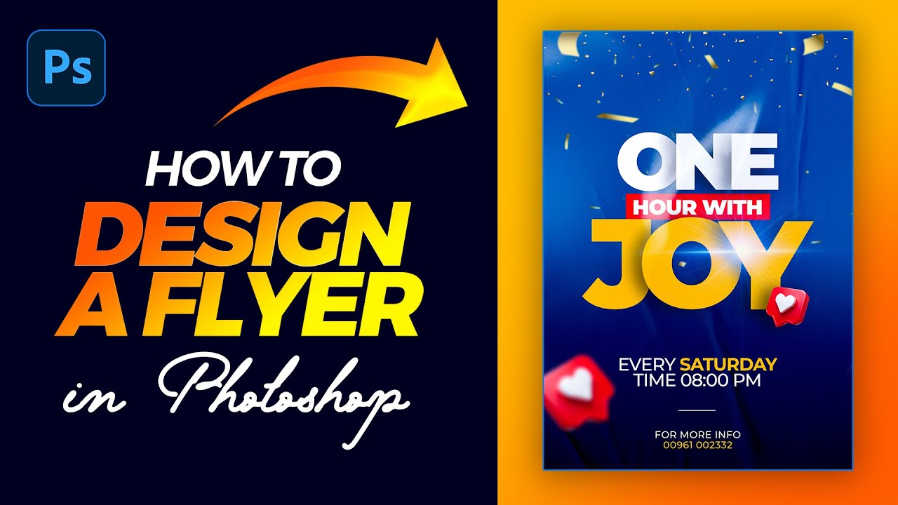 Flyer Design Photoshop Tutorial