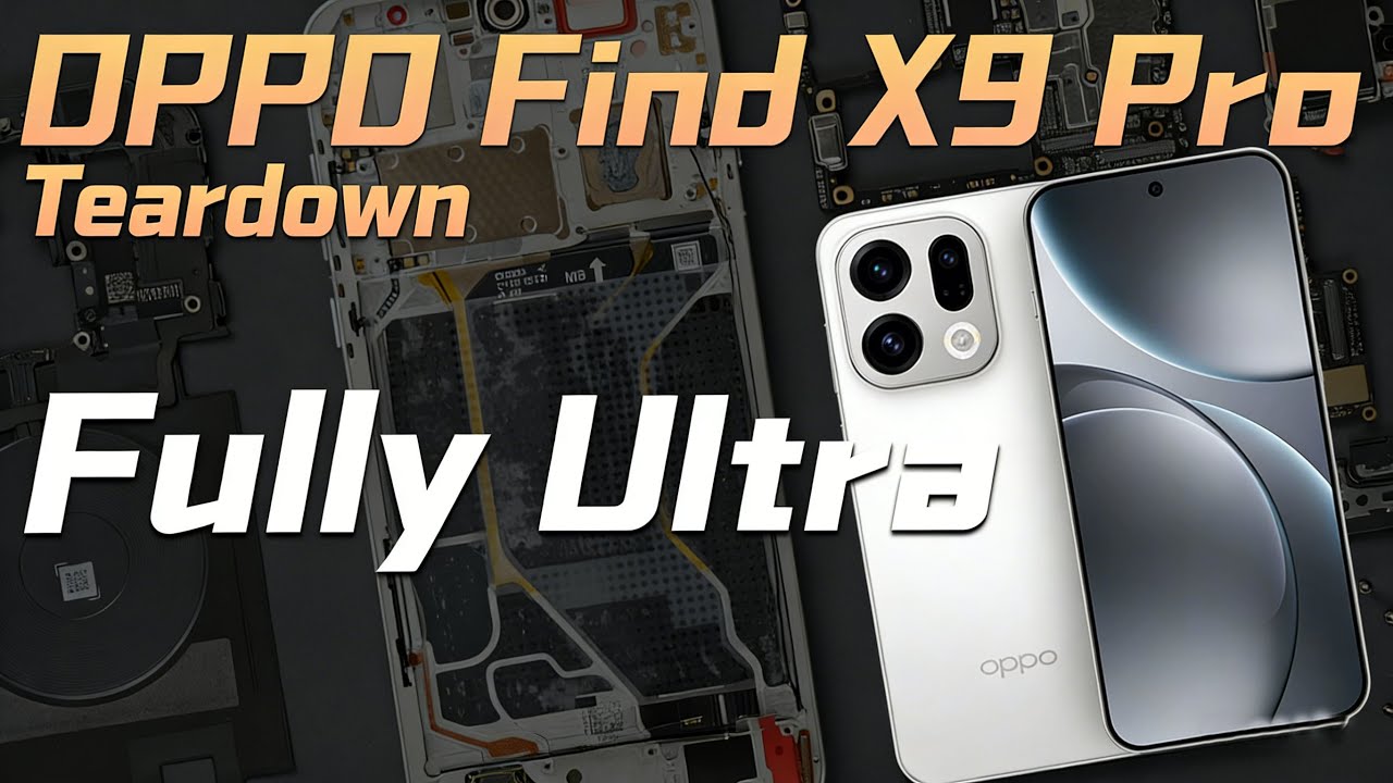 OPPO Find X9 Pro Teardown: Did They Really Fit Hasselblad Inside?