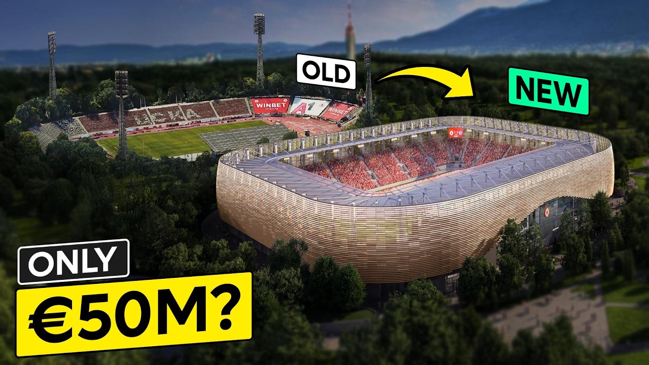 Inside the €50M Bulgarian Army Stadium Reconstruction in Sofia