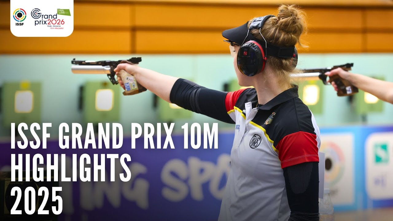 Взгляд назад на Гран-при ISSF 2025 года в классе 10 м в преддверии предстоящего мероприятия в Русе 👀