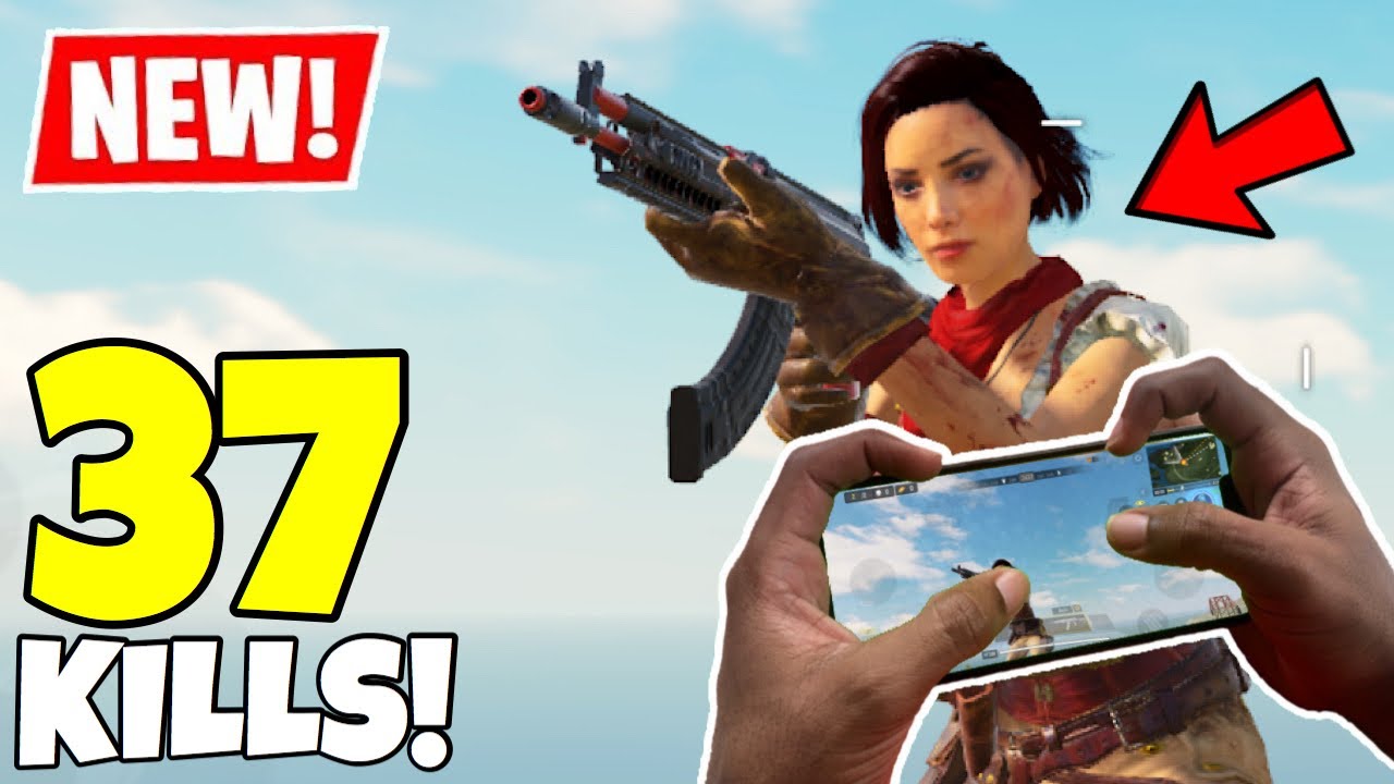 *NEW* SCARLETT RHODES SKIN HANDCAM GAMEPLAY IN CALL OF DUTY MOBILE BATTLE ROYALE!
