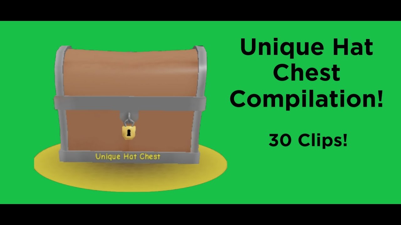 Unboxing Simulator Unique Hat Chest Compilation! (Mythics Only)