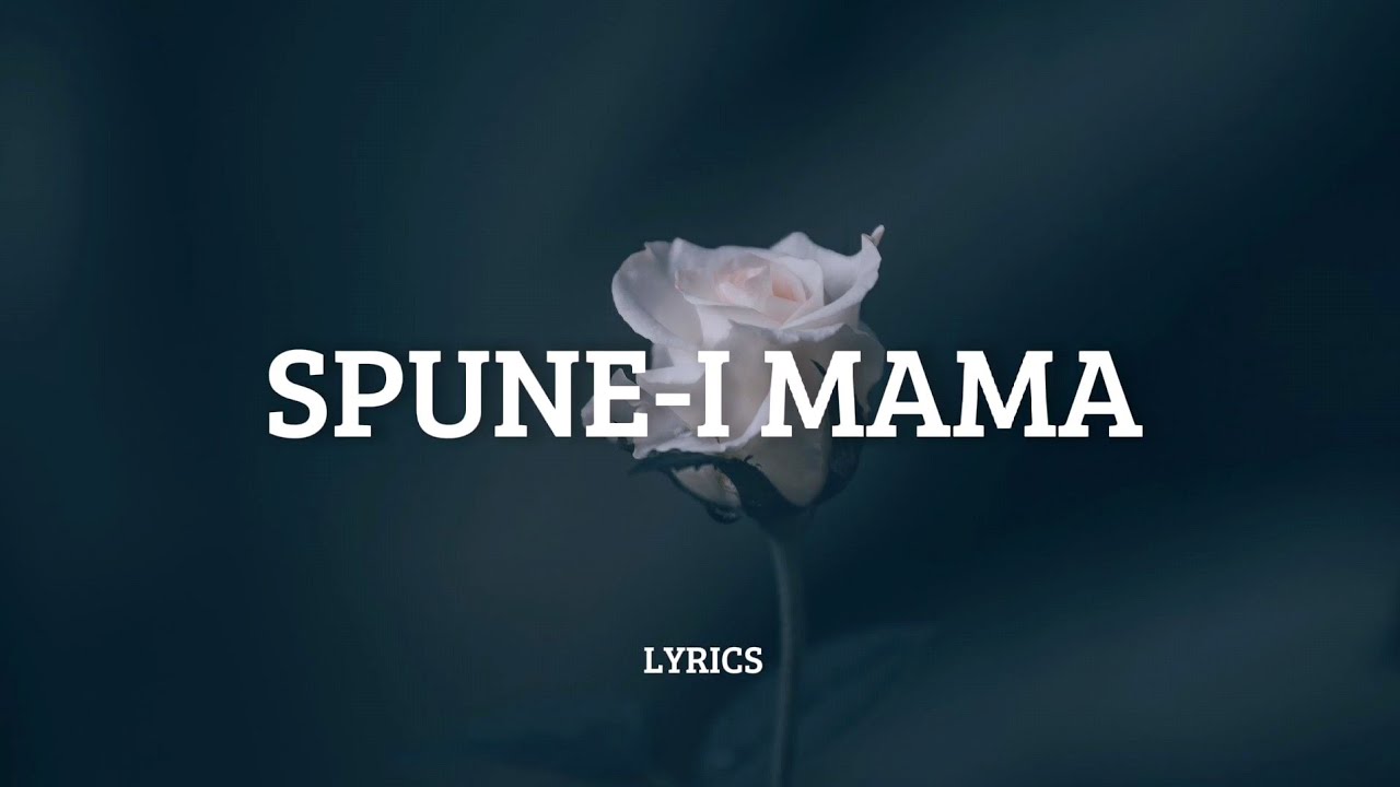 Theo Rose & Andrei Banuta - Spune-i Mama // versuri