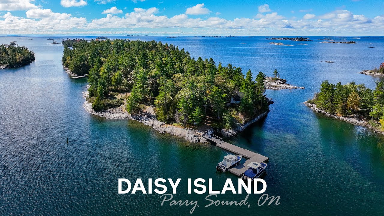 1 B579 ISLAND (DAISY ISLAND); Parry Sound, Ontario - [4K]