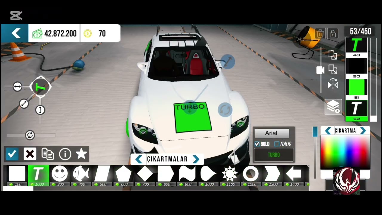 Ralli pist'i arabası yapımı | carparking multiplayer 