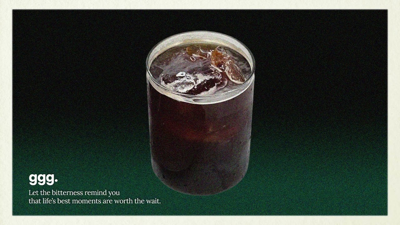 iced americano.