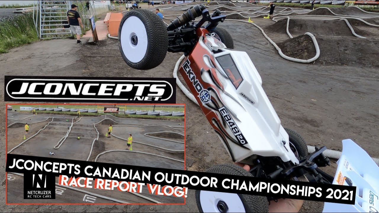RACE REPORT VLOG! JConcepts Canadian Outdoor Championships 2021 - Netcruzer RC